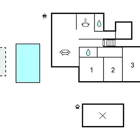 In With Private Swimming Pool, Be Inside Or Outside Ferienhaus *